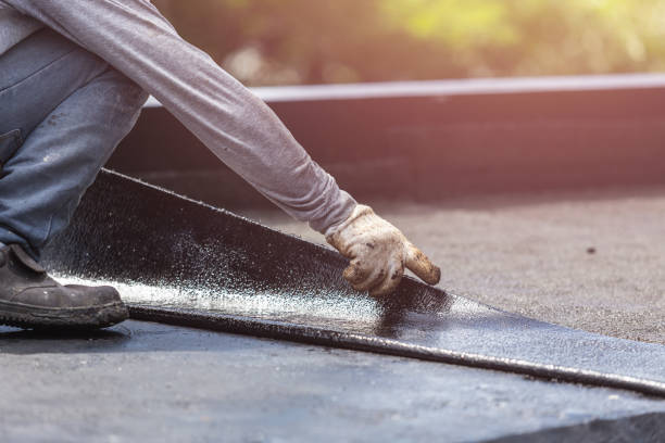 Professional Emergency Waterproofing technician working in Montello, WI